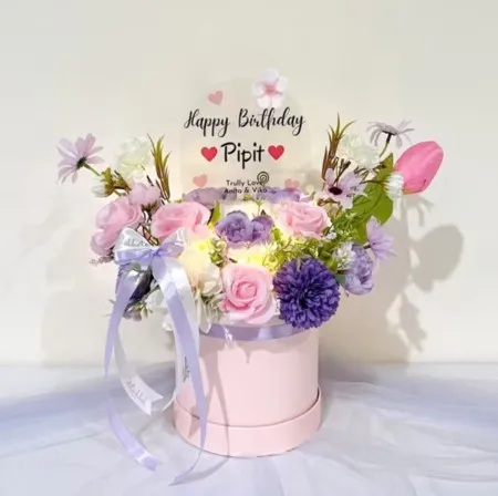 Bloom Box Akrilik Ucapan Ulang Tahun Kabupaten Blora